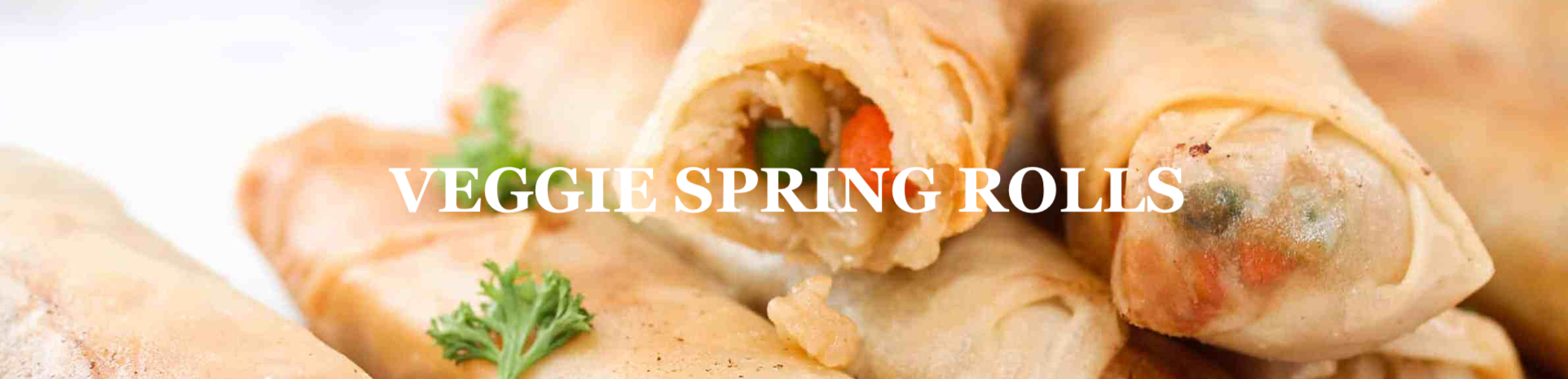 Organic Vegetable Spring Rolls