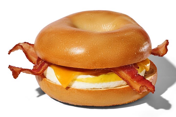 BACON, EGG & CHEESE BAGEL